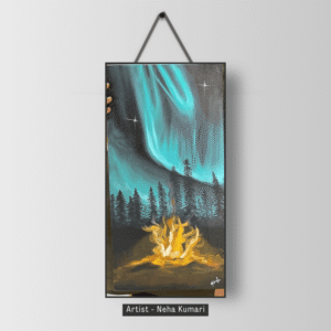 Northern Lights Or Aurora Borealis