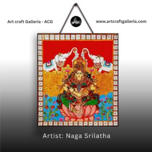 Maa Lakshmi Devi in Kerala Mural