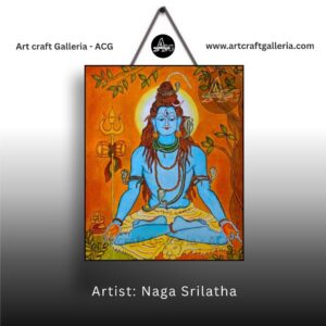 Shiva in Kerala Mural